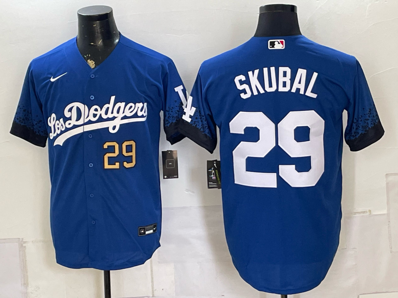 men Los Angeles Dodgers #29 Skubal blue Game 2026 Nike MLB Jersey 08070014->los angeles dodgers->MLB Jersey